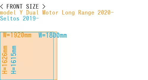 #model Y Dual Motor Long Range 2020- + Seltos 2019-